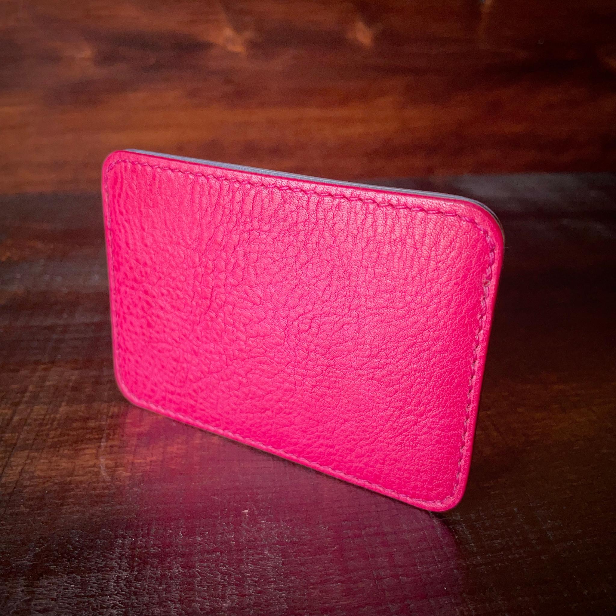 《３ポケット／バイカラー》レザーカードホルダー（リネア・ヴァスカ・ボックス） | 11枚目