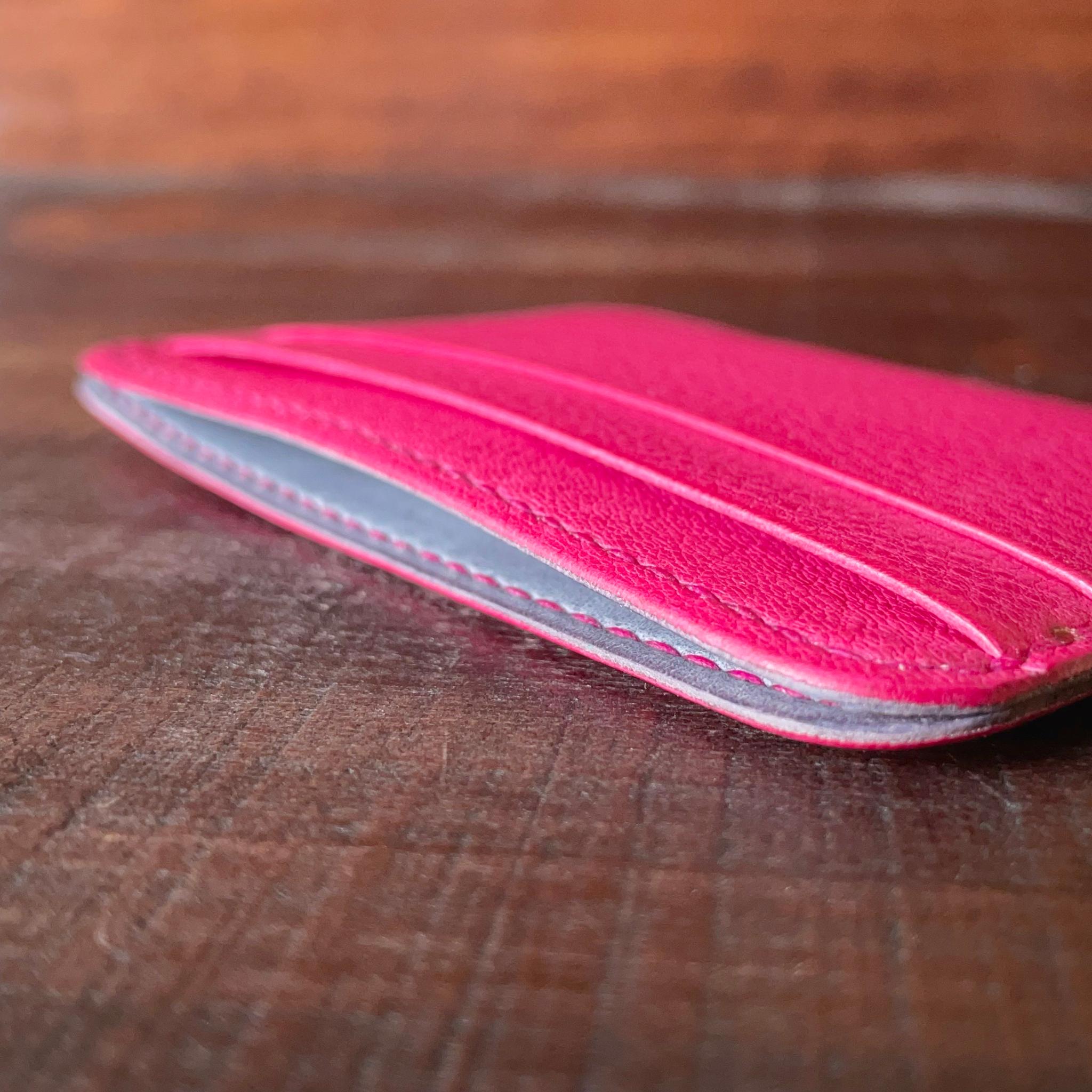 《３ポケット／バイカラー》レザーカードホルダー（リネア・ヴァスカ・ボックス） | 13枚目