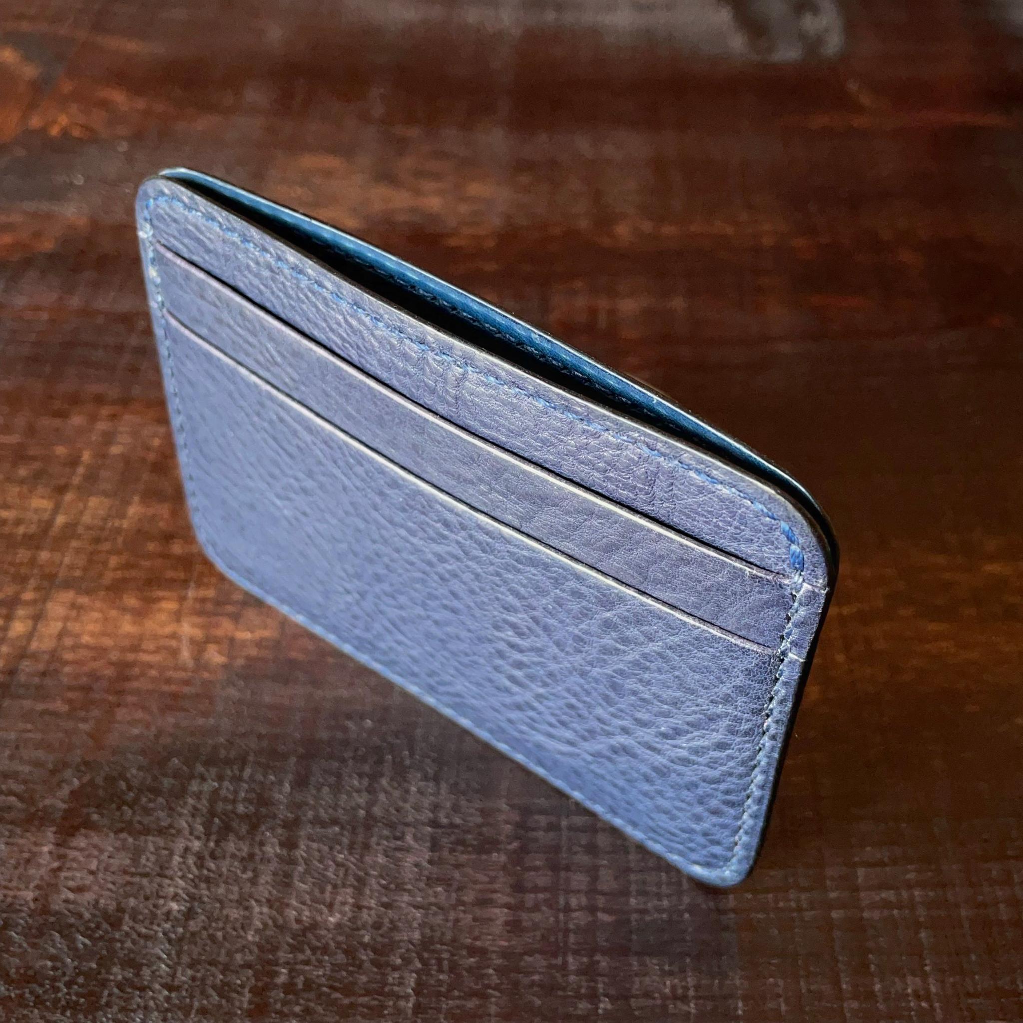 《３ポケット／バイカラー》レザーカードホルダー（リネア・ヴァスカ・ボックス） | 16枚目