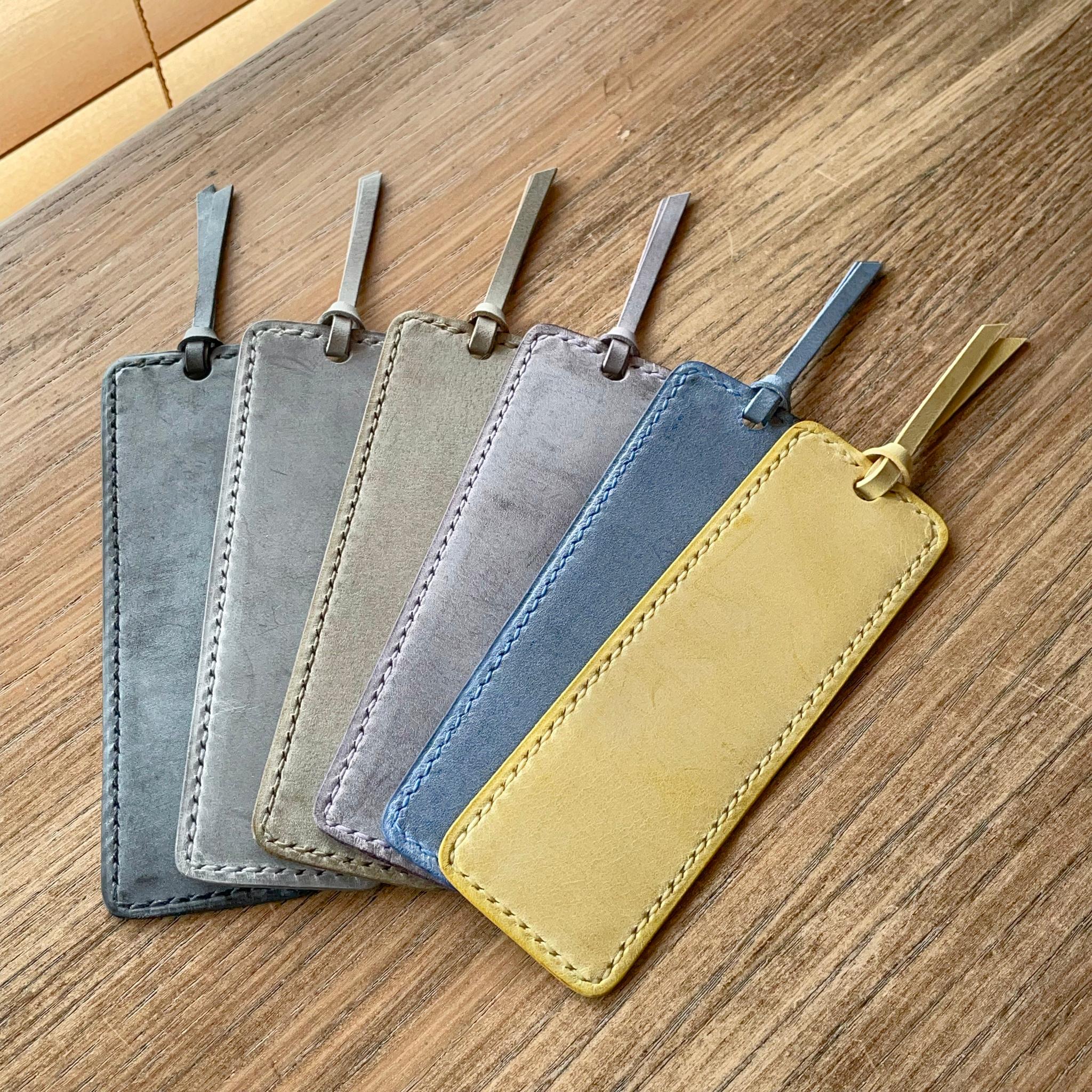 レザーブックマーカー（シビラ・リスシオ／両面仕様）1枚目の画像