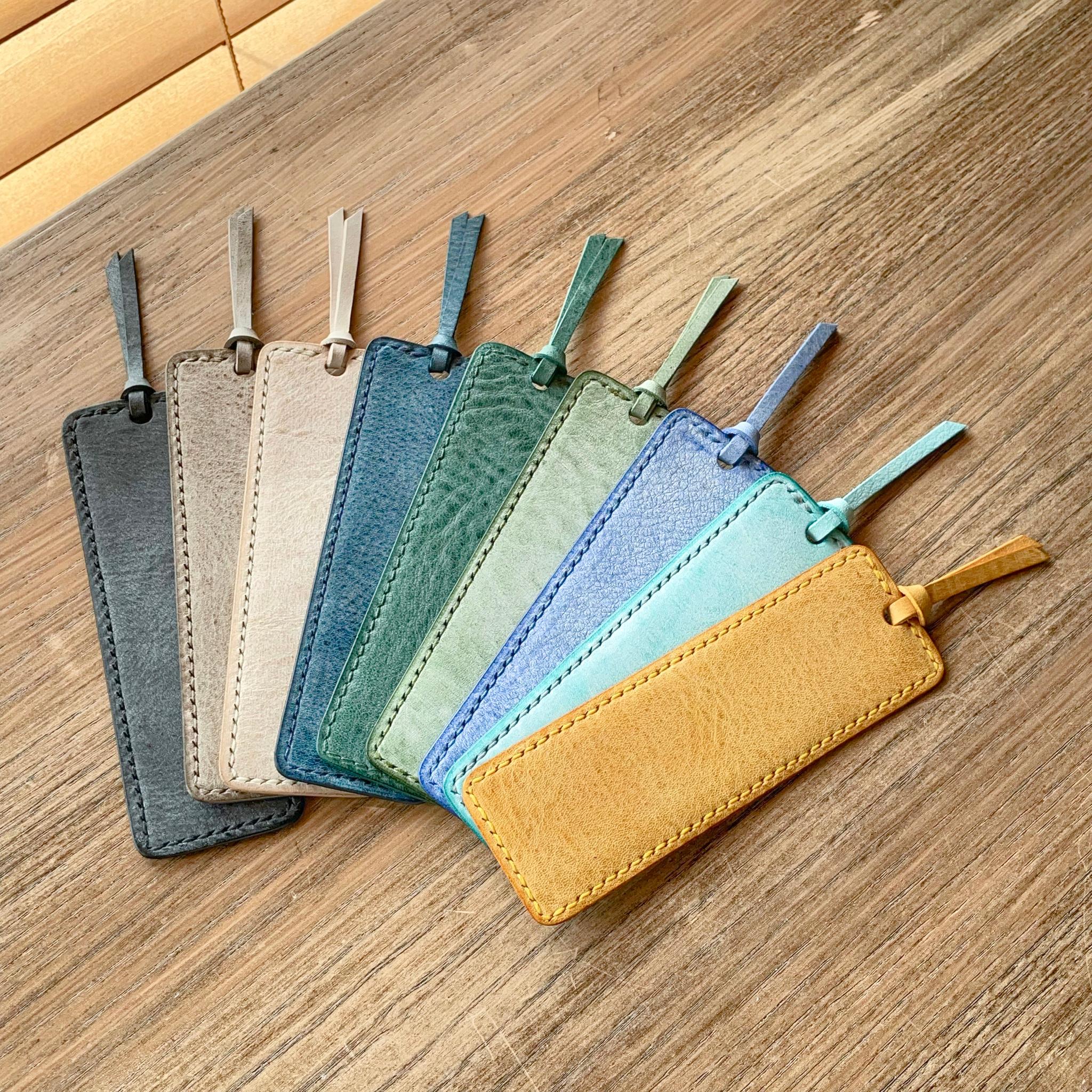 レザーブックマーカー（アラスカ／両面仕様）1枚目の画像