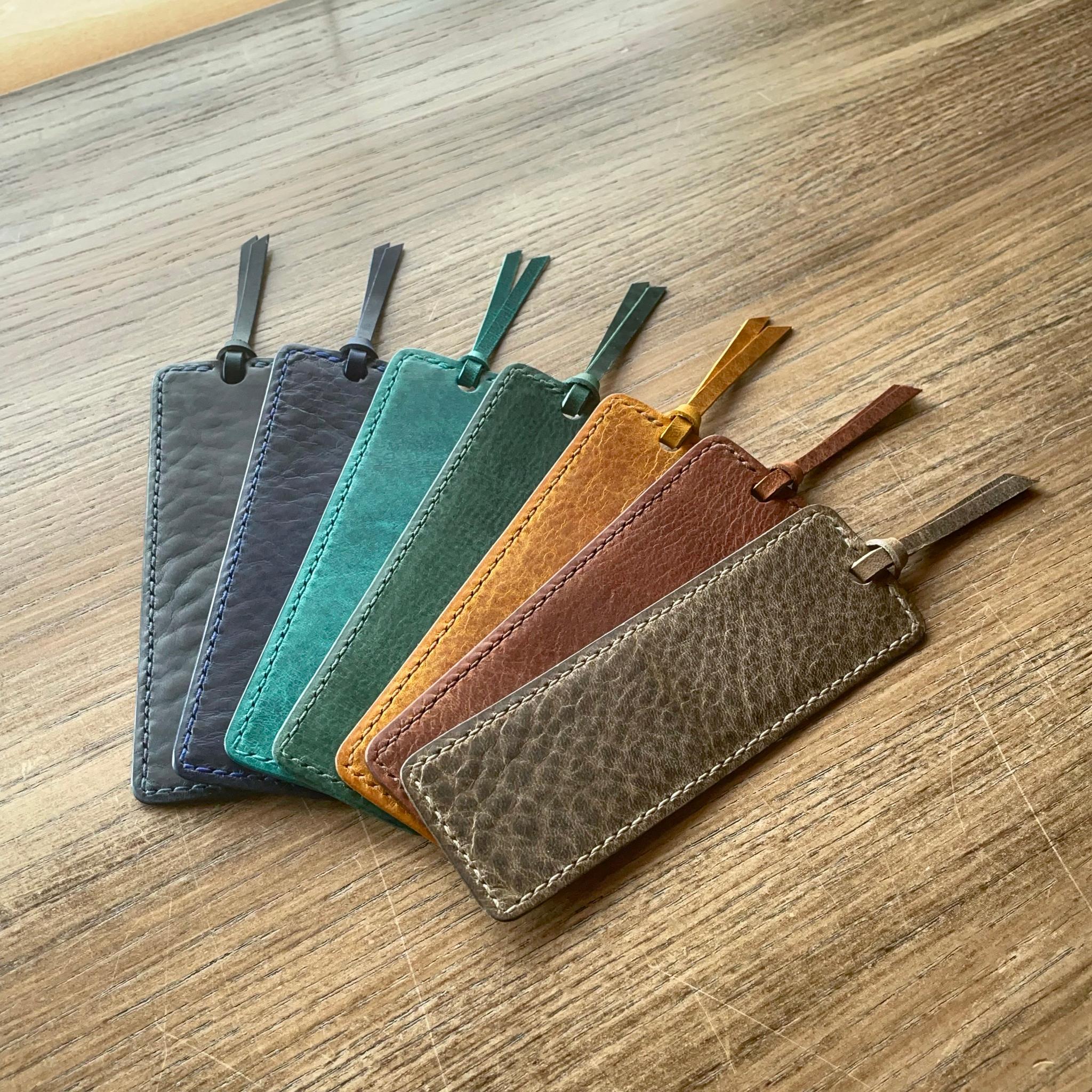 レザーブックマーカー（アマゾニア／両面仕様）1枚目の画像