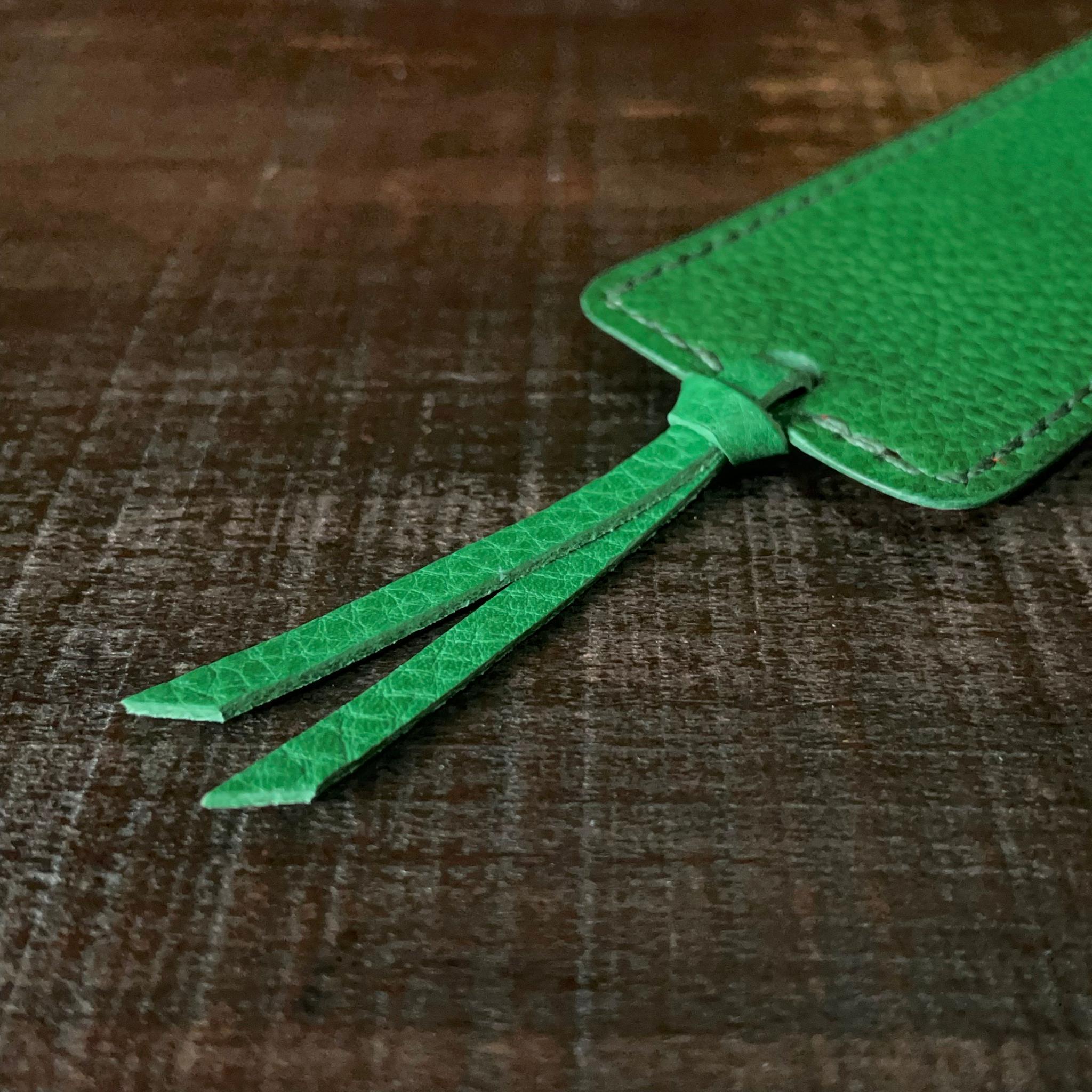 レザーブックマーカー（リネア・ヴァスカ・ボックス／両面仕様） | 4枚目