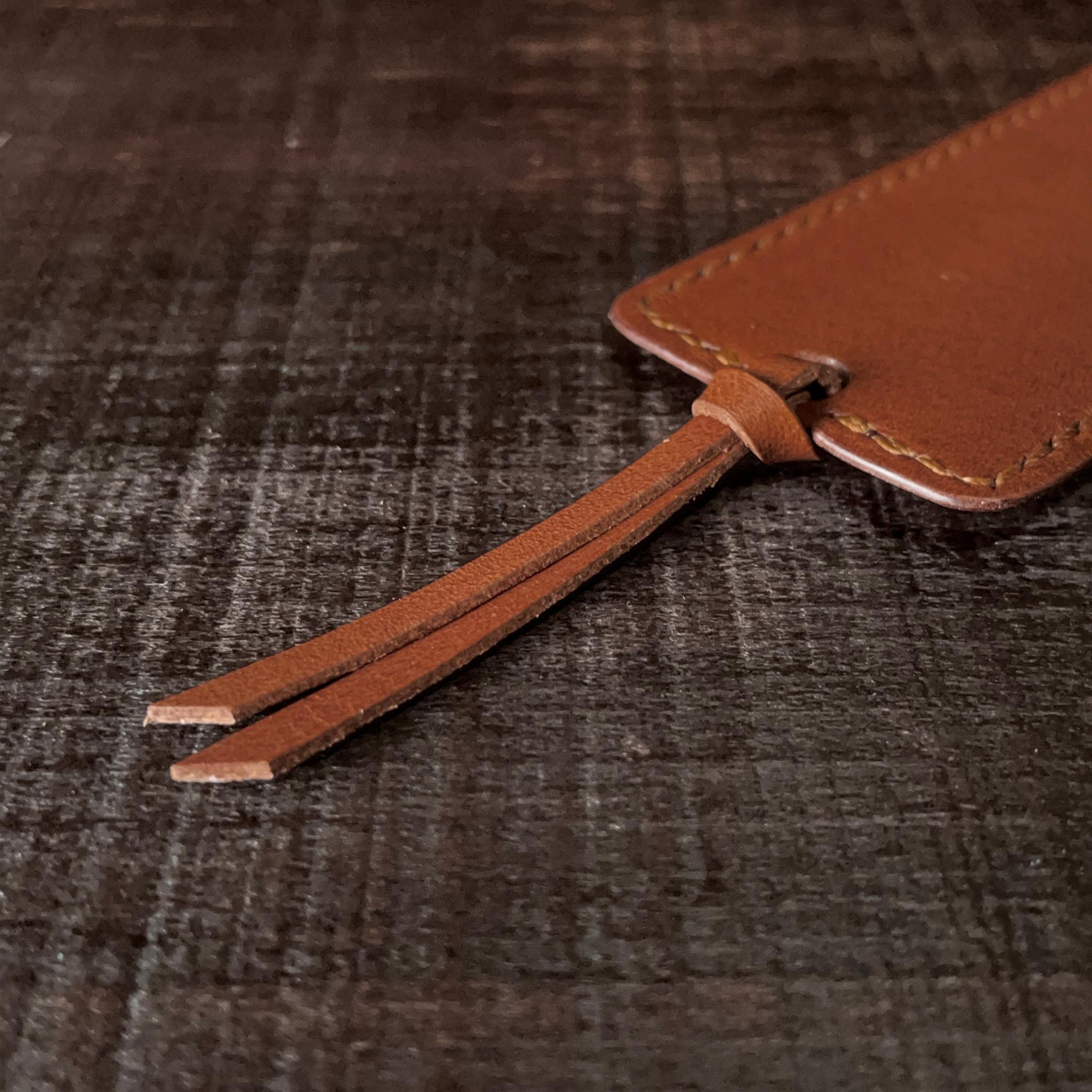 レザーブックマーカー（リネア・ヴァスカ・リスシオ／両面仕様） | 4枚目