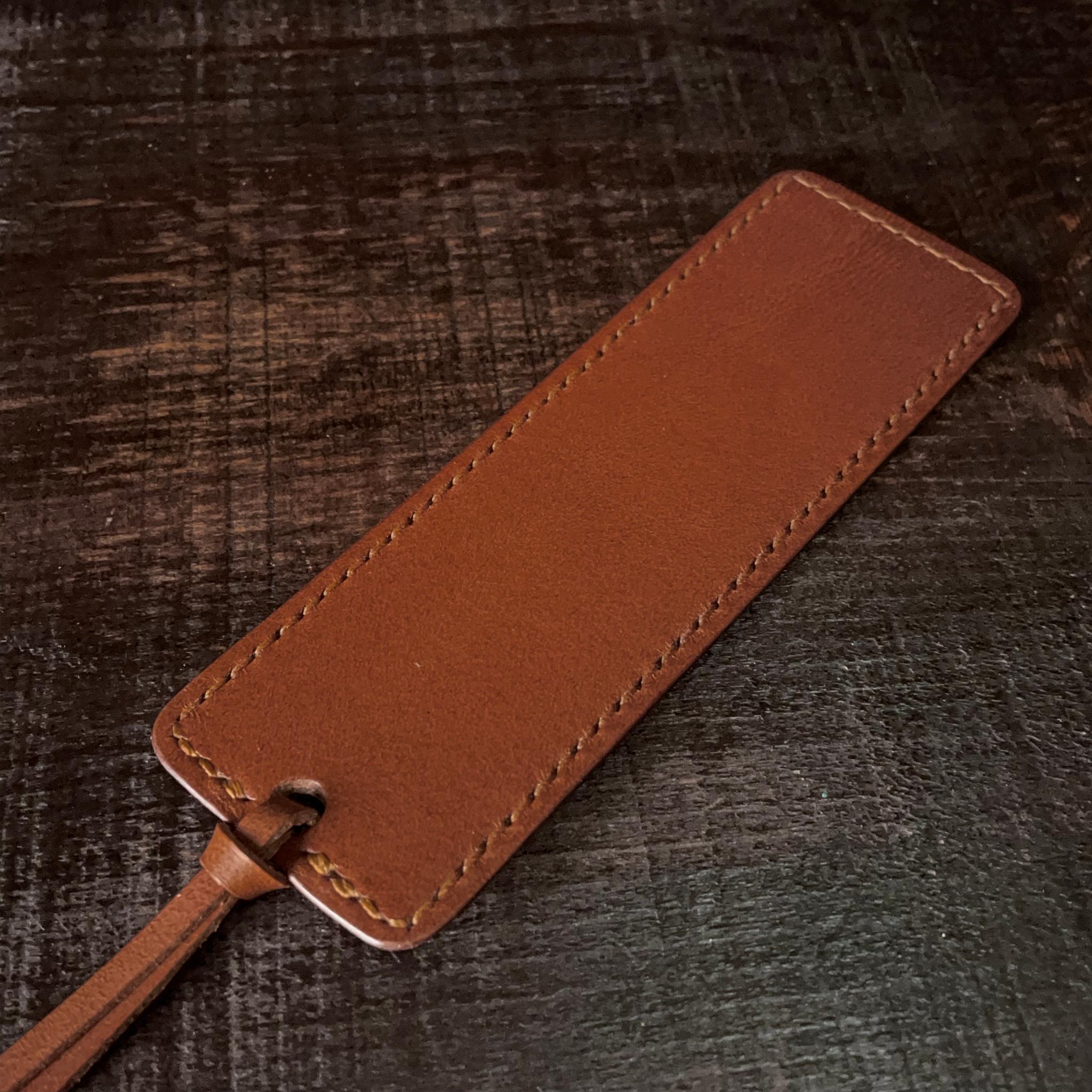 レザーブックマーカー（リネア・ヴァスカ・リスシオ／両面仕様） | 5枚目