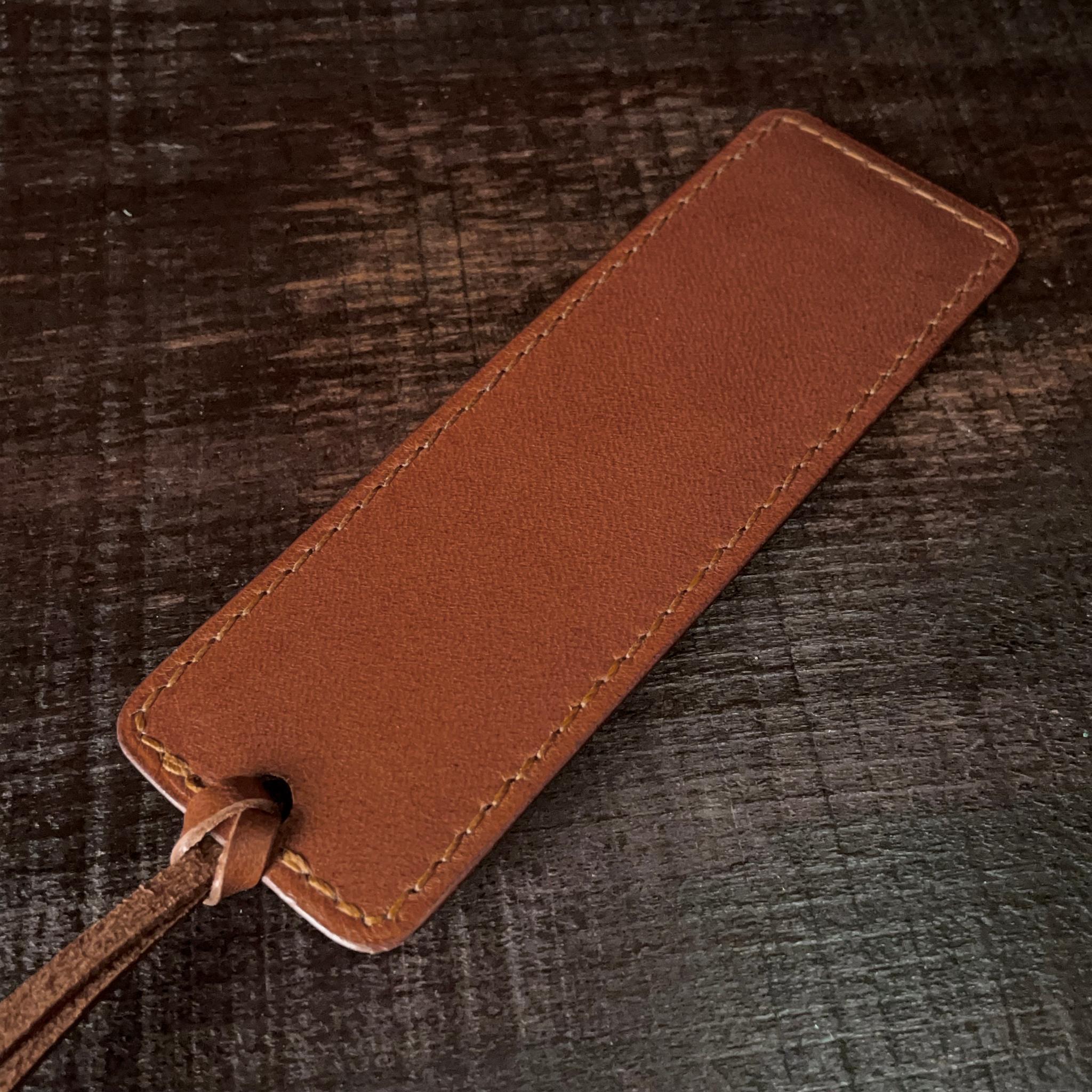 レザーブックマーカー（リネア・ヴァスカ・リスシオ／両面仕様） | 6枚目