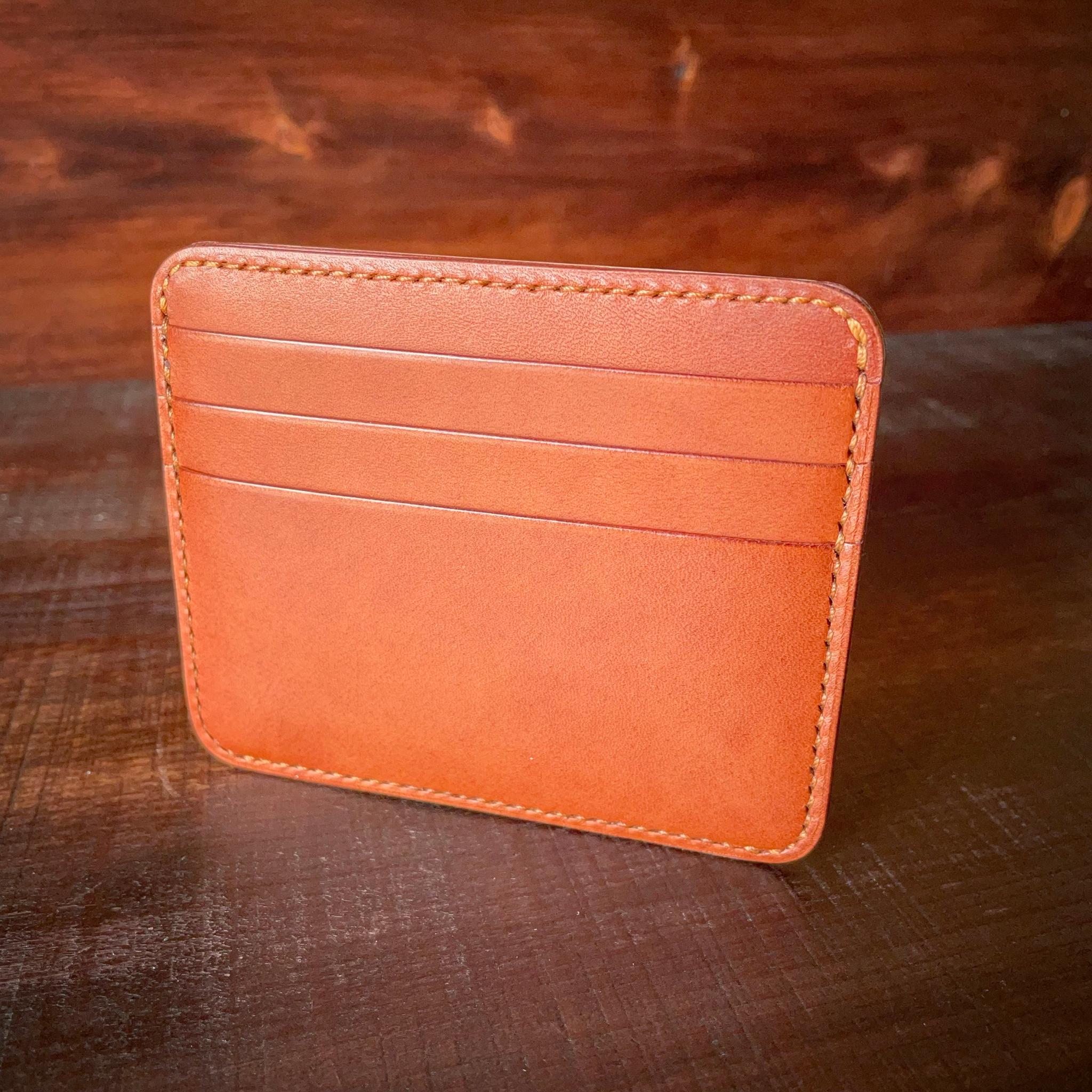 《小銭 ＆ カード／バイカラー》ミニマルレザーウォレット | 12枚目