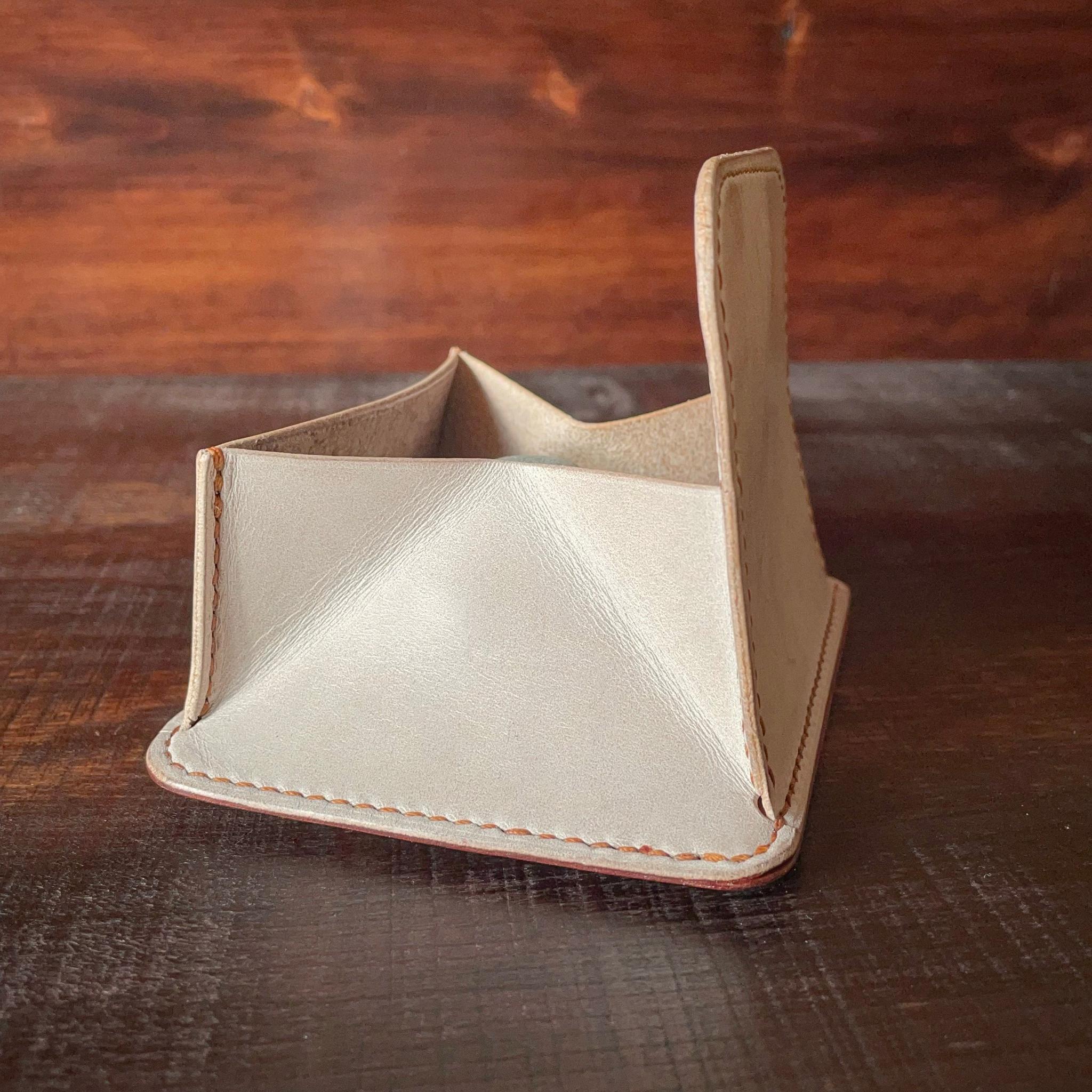 《小銭 ＆ カード／バイカラー》ミニマルレザーウォレット | 18枚目