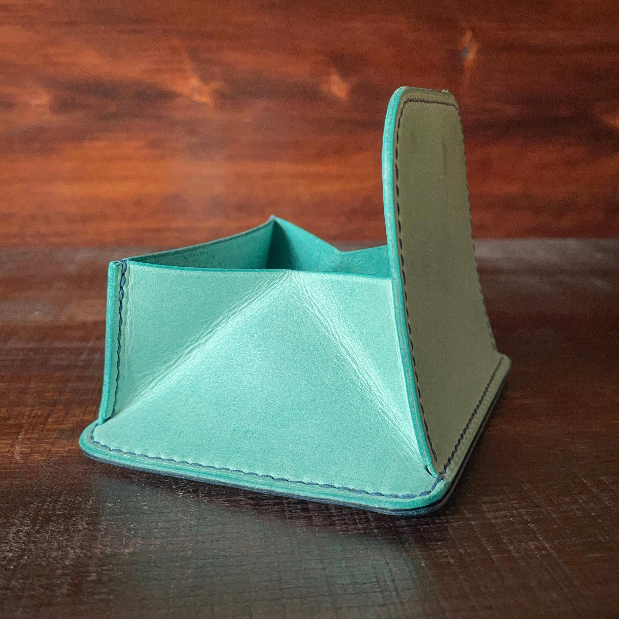 《小銭 ＆ カード／バイカラー》ミニマルレザーウォレット | 9枚目