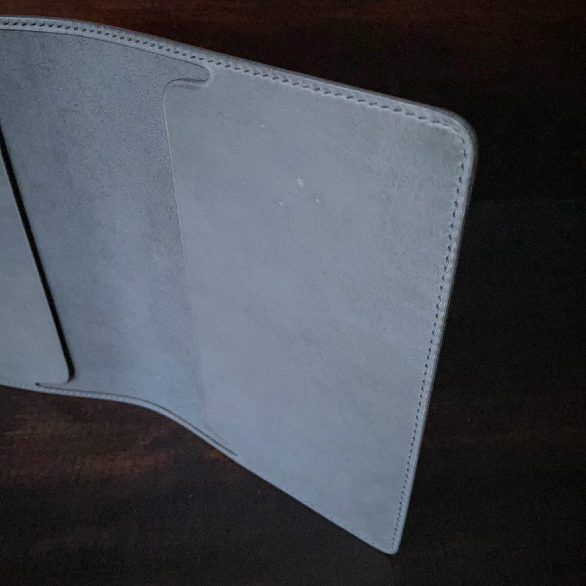 《A5判サイズ》レザーブックカバー（Cenere） | 7枚目