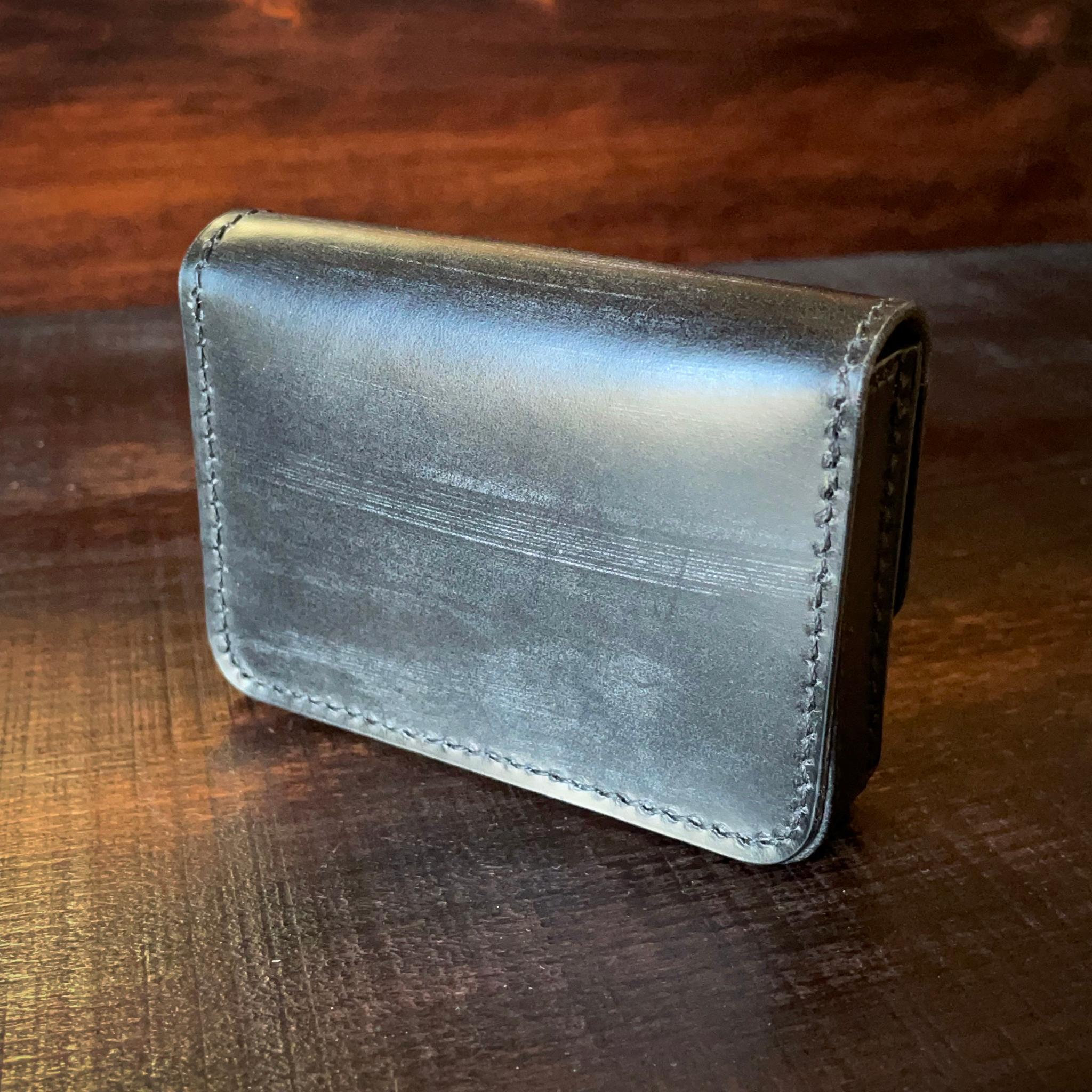 《自立型》レザーカードケース(ブライドルレザー) | 3枚目