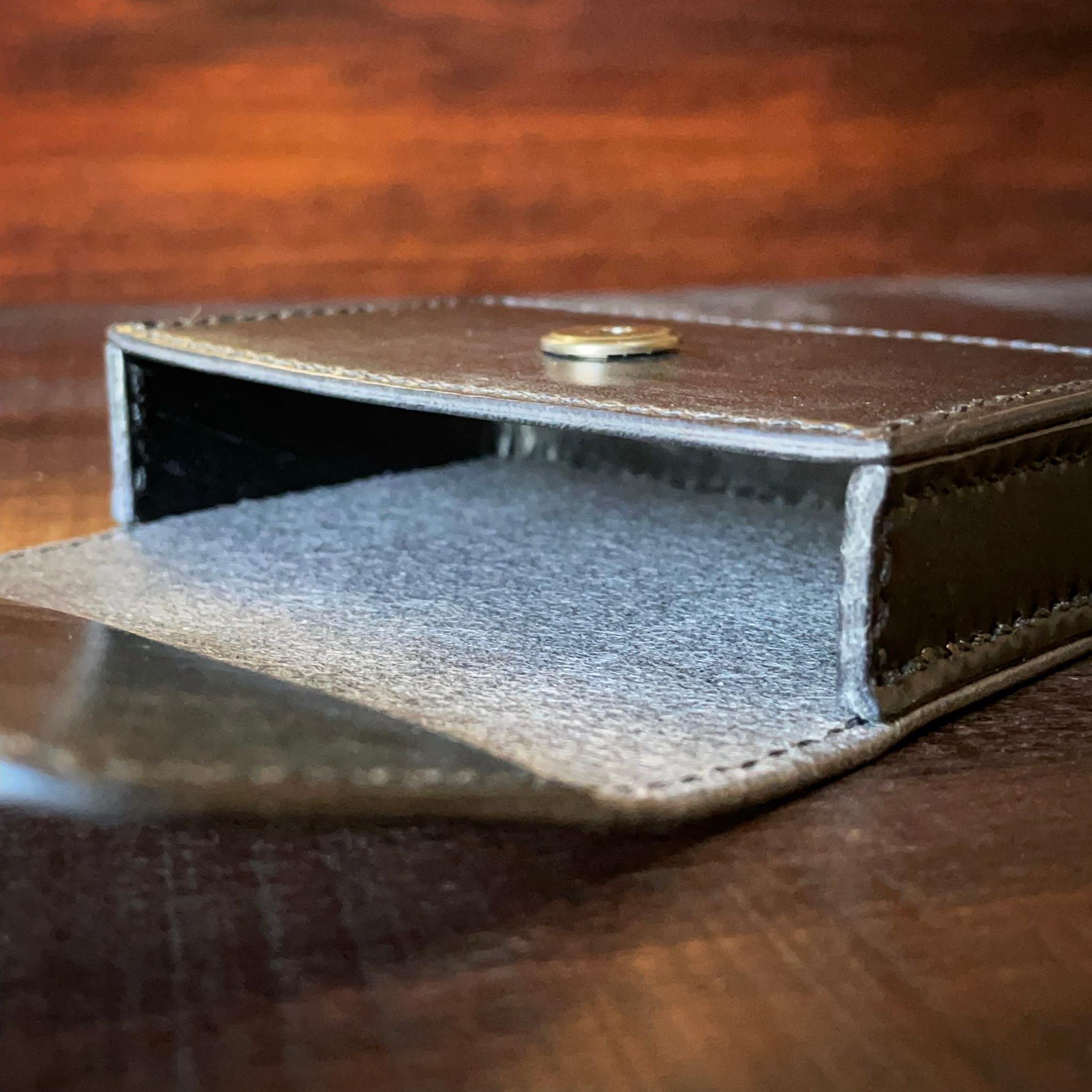 《自立型》レザーカードケース(ブライドルレザー) | 6枚目