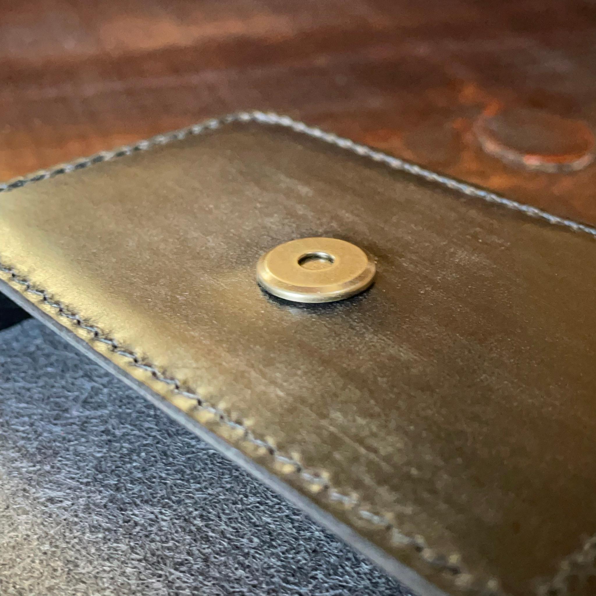 《自立型》レザーカードケース(ブライドルレザー) | 8枚目