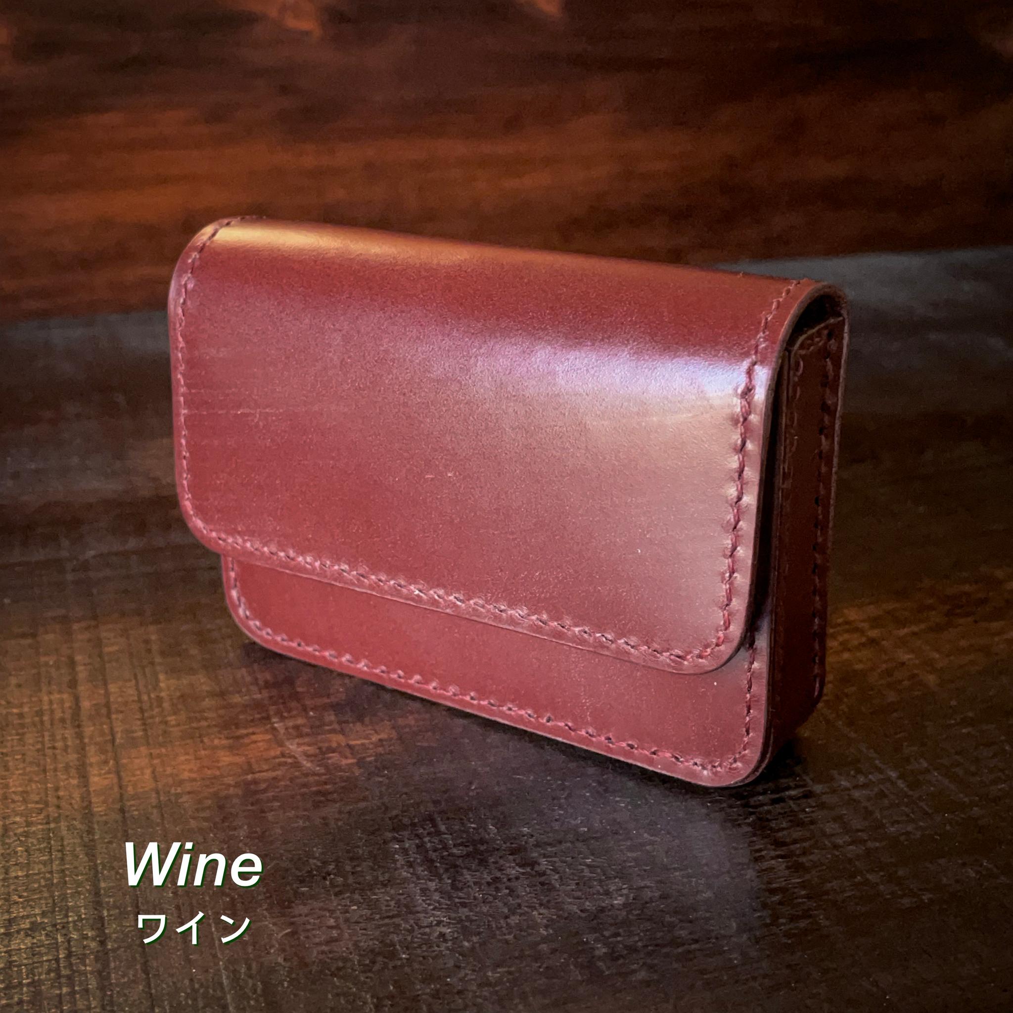 《自立型》レザーカードケース(ブライドルレザー) | 9枚目