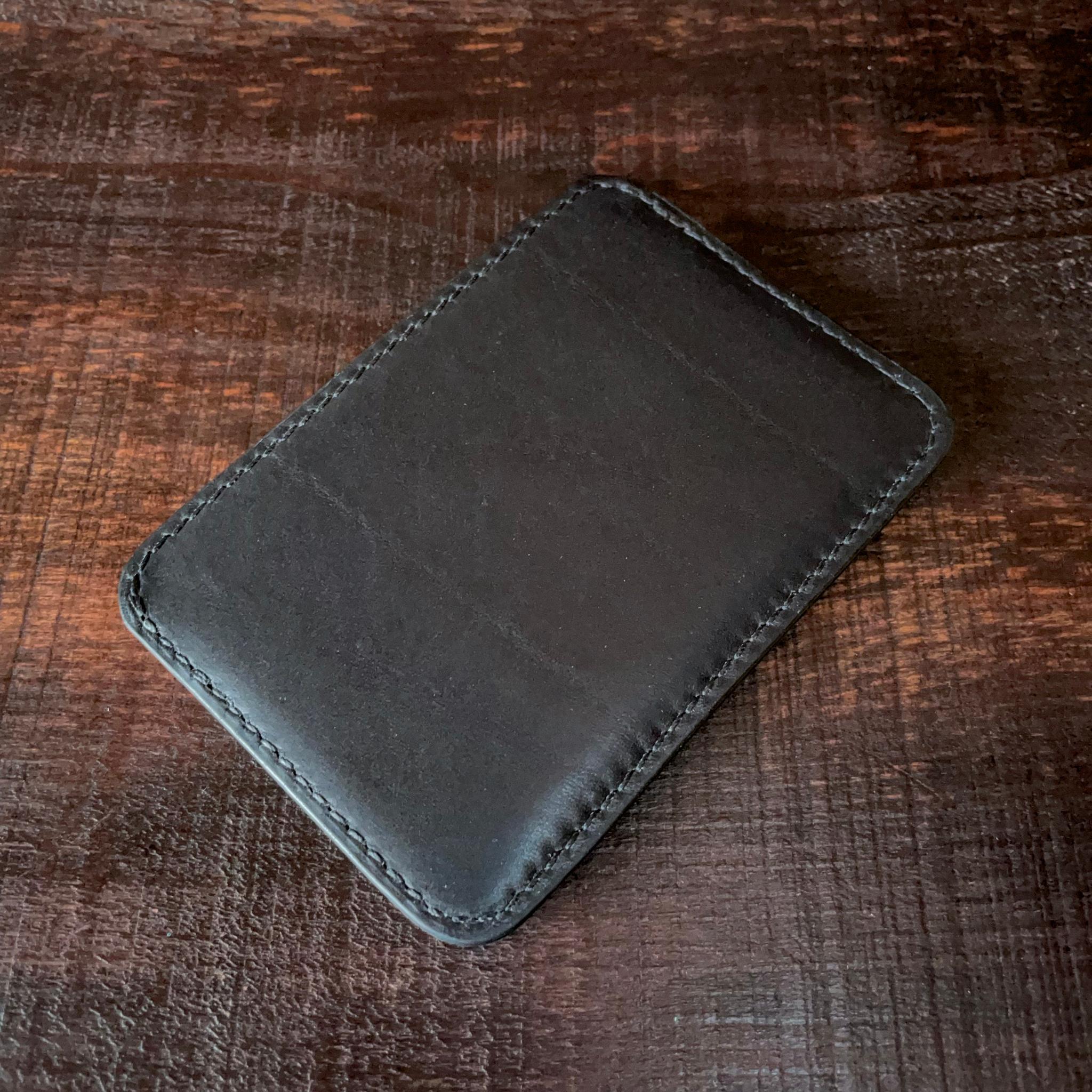 《3ポケット/バイカラー》レザーカードホルダー(クラスト) | 10枚目