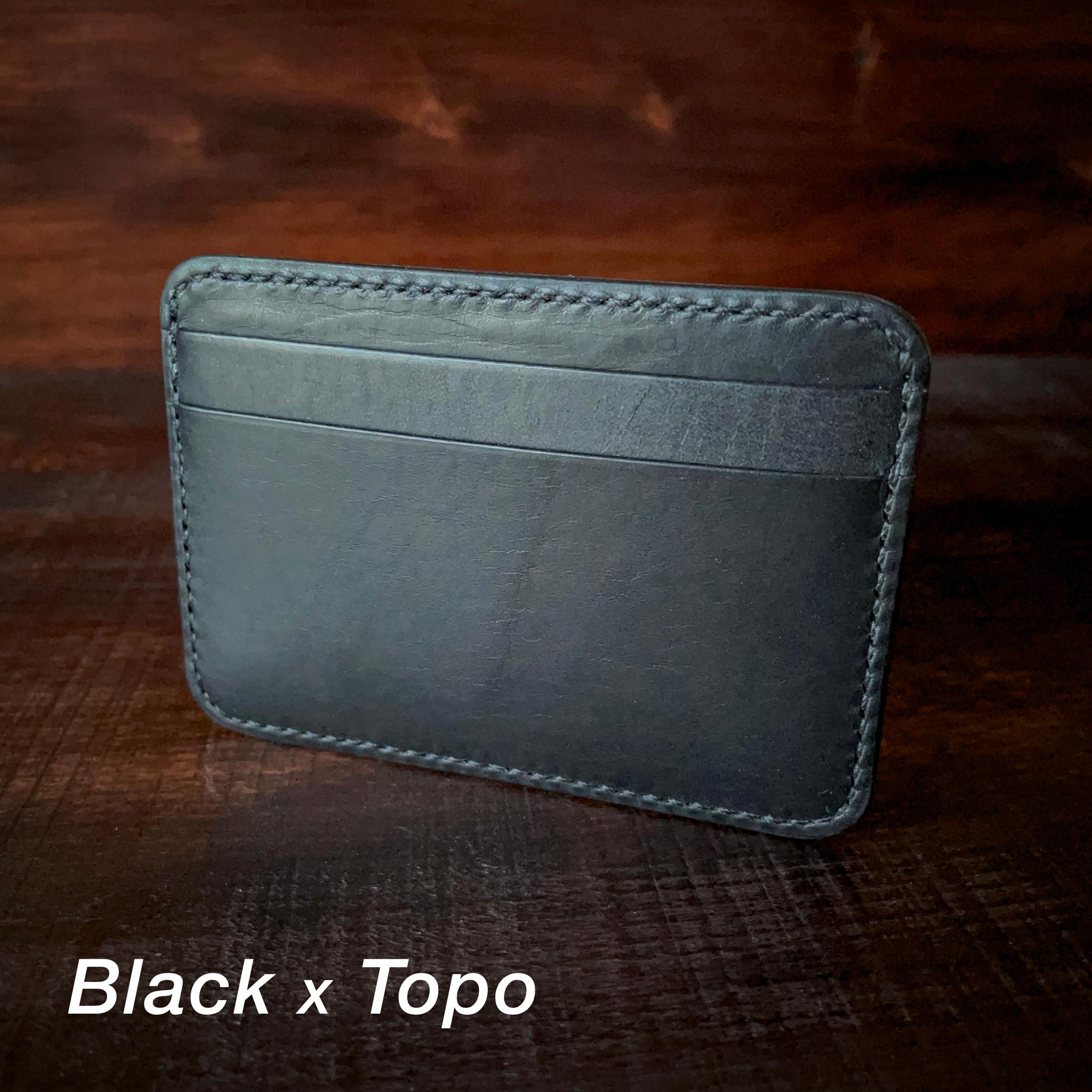 《3ポケット/バイカラー》レザーカードホルダー(クラスト) | 11枚目