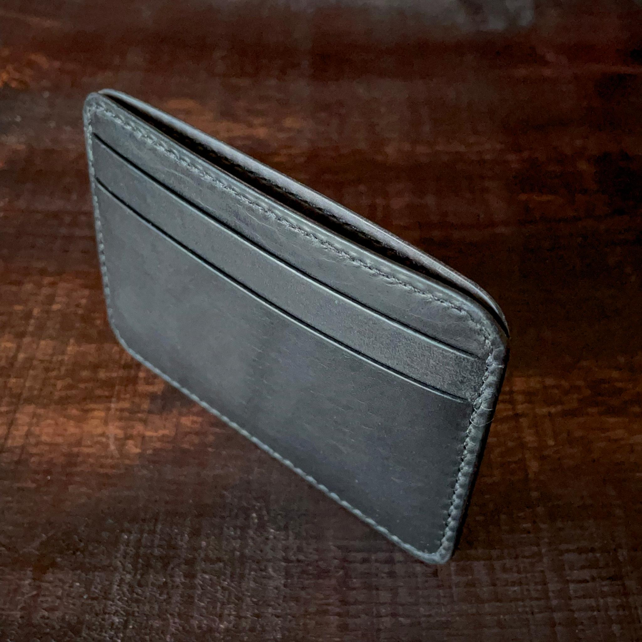 《3ポケット/バイカラー》レザーカードホルダー(クラスト) | 13枚目