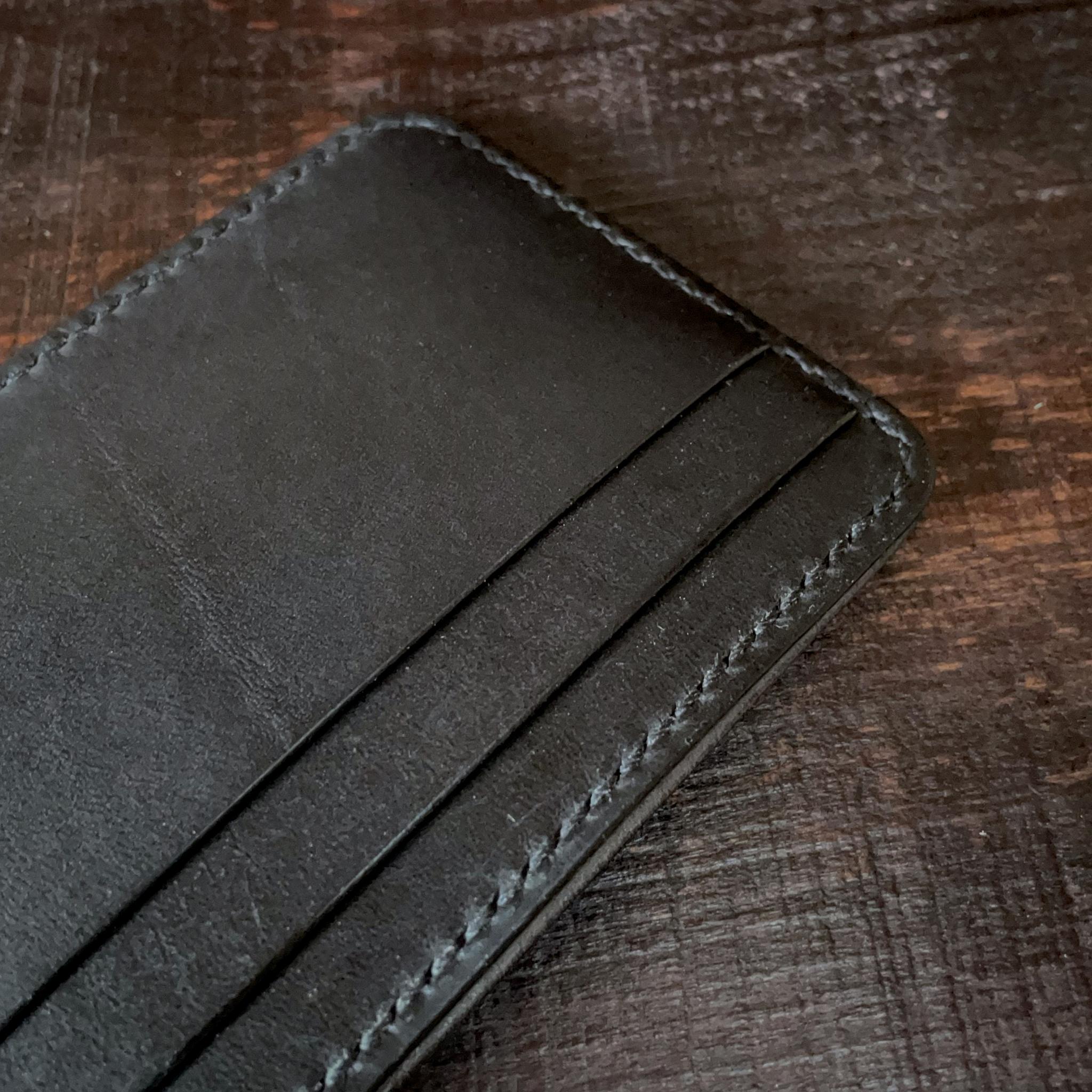 《3ポケット/バイカラー》レザーカードホルダー(クラスト) | 18枚目