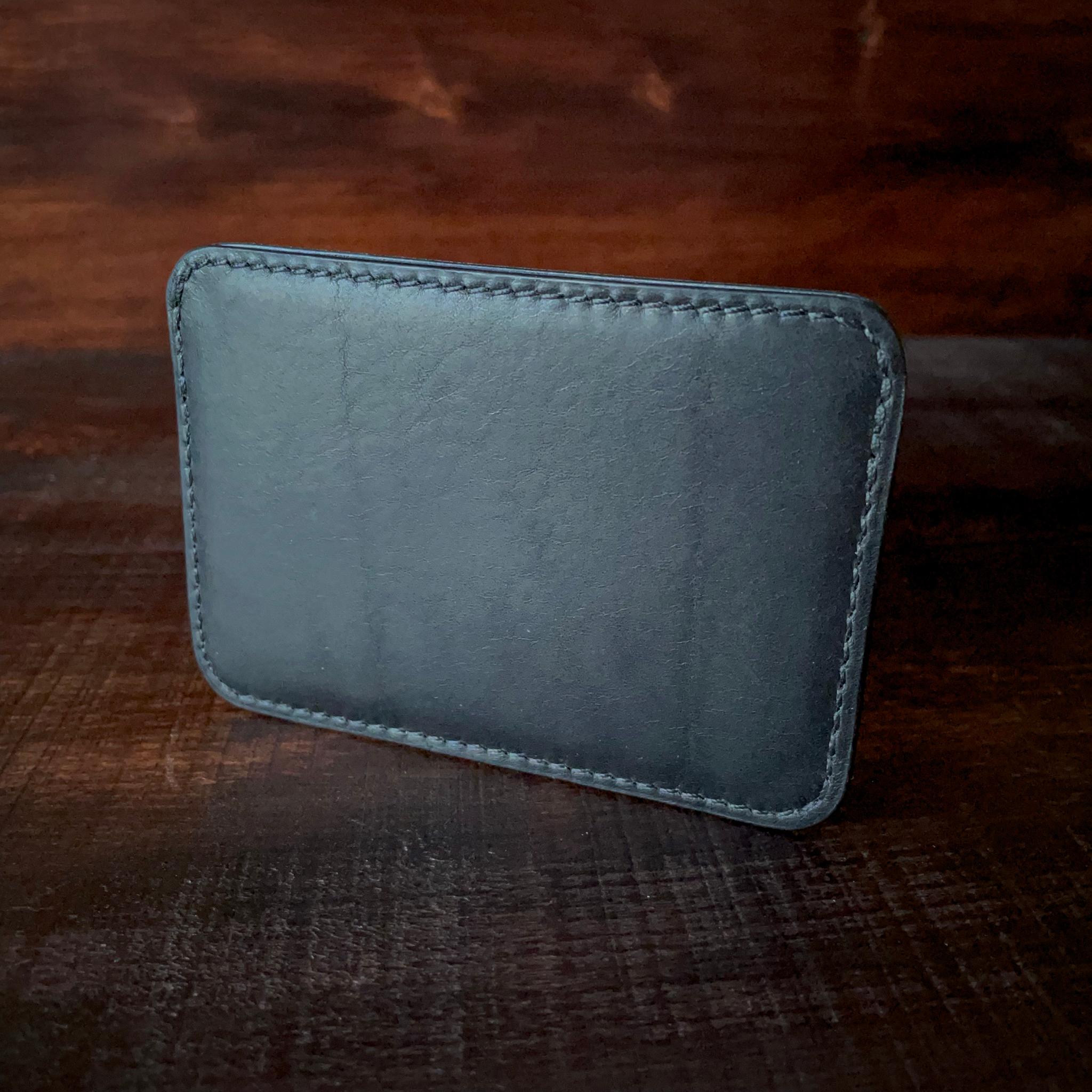 《3ポケット/バイカラー》レザーカードホルダー(クラスト) | 3枚目