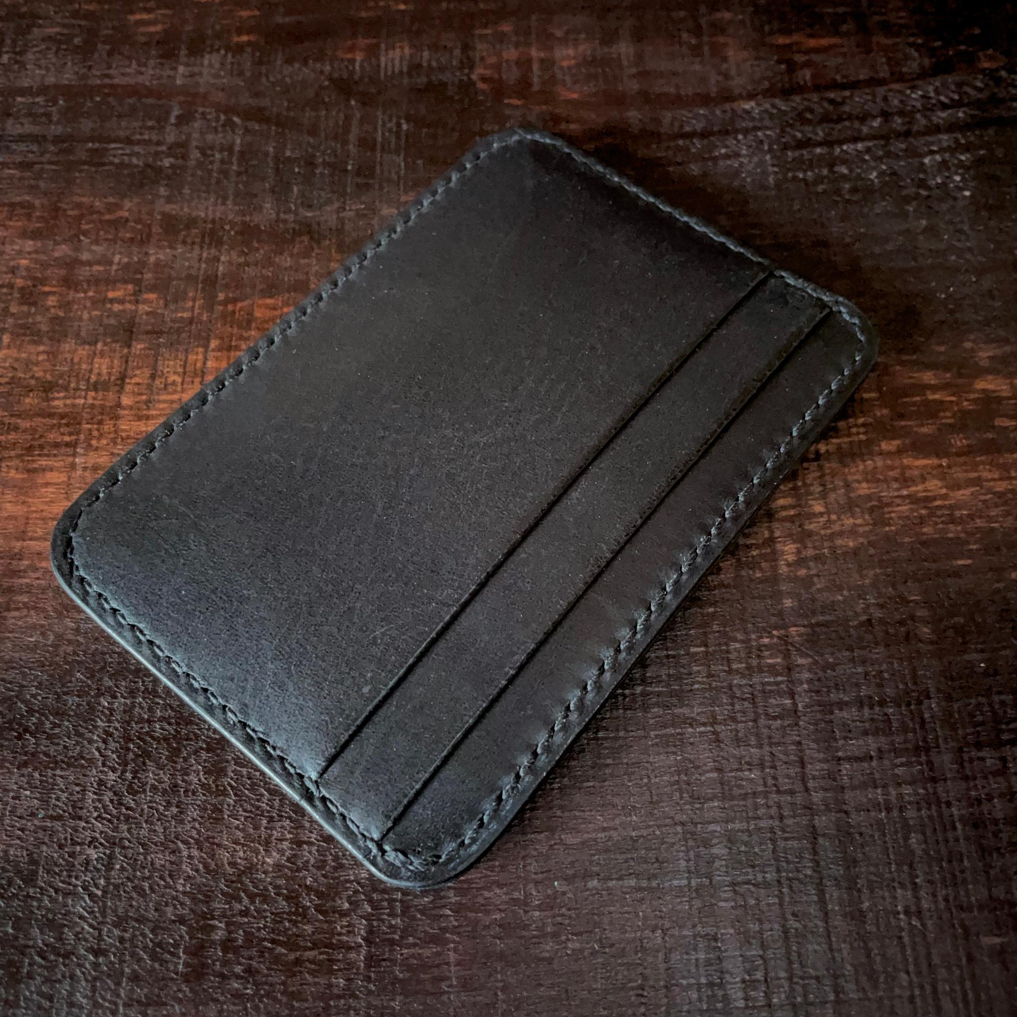 《3ポケット/バイカラー》レザーカードホルダー(クラスト) | 7枚目