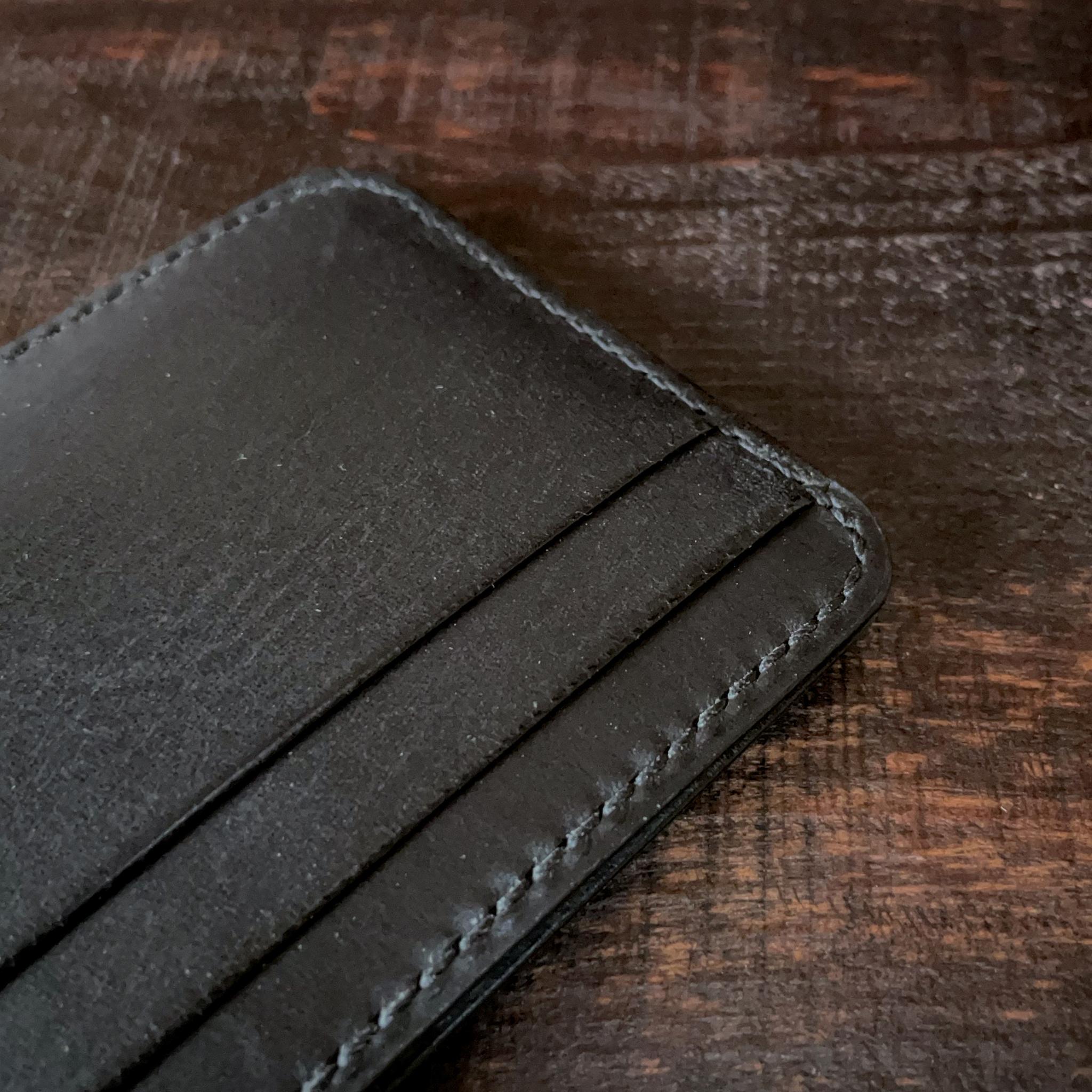 《3ポケット/バイカラー》レザーカードホルダー(クラスト) | 9枚目